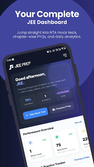 JEE Main PYQs, Mock Test 2027 Screenshot 0