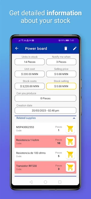 Inventariando - Keep business Screenshot 2