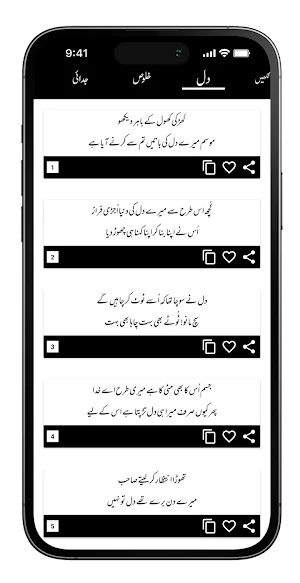 Urdu Poetry Offline 2023 Screenshot 3