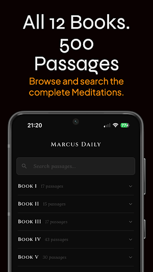 Marcus Daily Stoic Meditations Screenshot 3