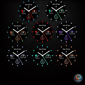 Clear Digits - watch face Screenshot 2