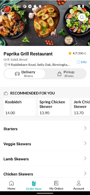 Paprika Grill Restaurant Screenshot 2