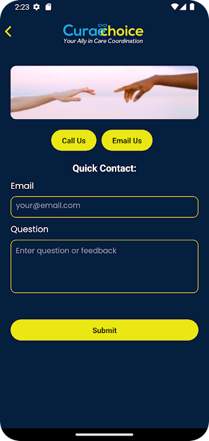 Curaechoice Screenshot 0