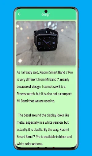 Xiaomi Smart Band 7 pro guide Screenshot 2