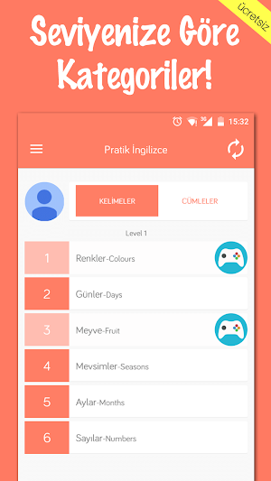 Pratik İngilizce Öğren Screenshot 2