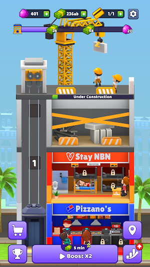 Idle Rent Tower Screenshot 2