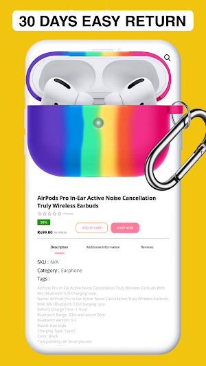 Earphone Online Shopping App Screenshot 1
