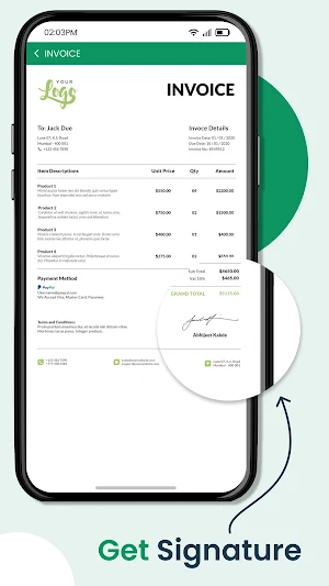 Invoice Maker, Estimate Bill Screenshot 3