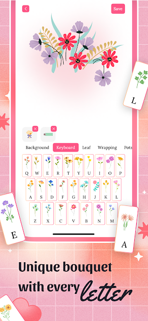 DIY Flower Language Keyboard Screenshot 2