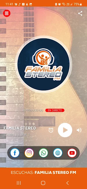 Familia Stereo Screenshot 1