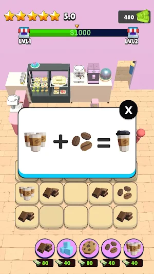 Barista Master: Cafe Merge Screenshot 1