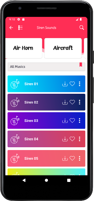 Siren Sounds Screenshot 1