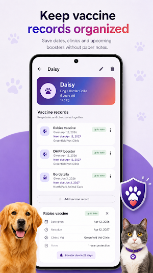 Pet Care & Vaccine Reminder Screenshot 2