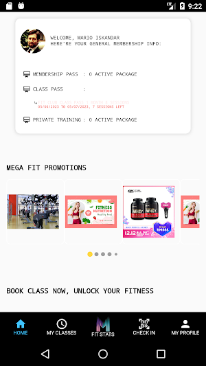 MEGA FITNESS CENTER Screenshot 2