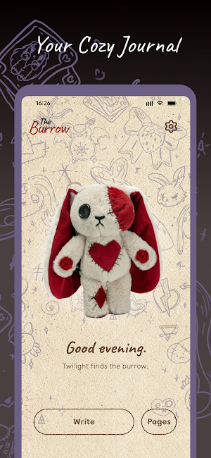 The Burrow: A Cozy Journal Screenshot 1