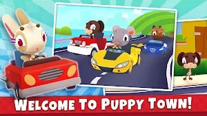 Puppy Cars – Kids Racing Game Screenshot 0