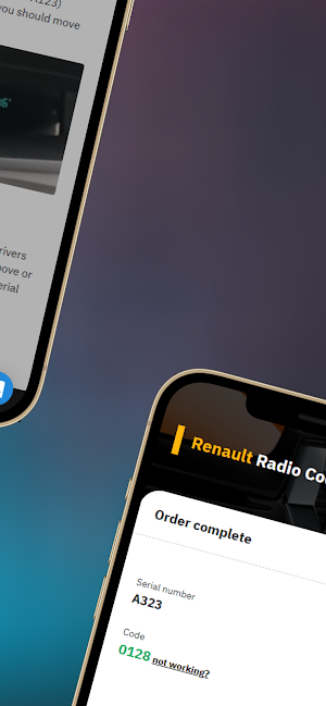 Renault Radio Code Generator Screenshot 3