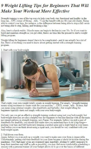 How to Weightlifting Exercises Screenshot 2