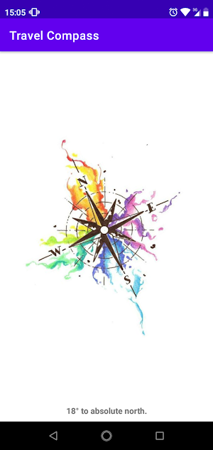 Travel Compass Screenshot 0