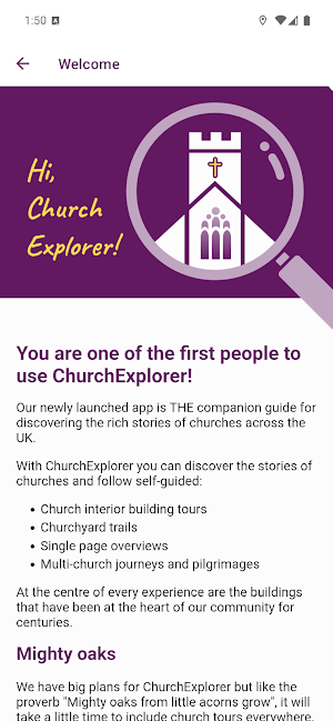 ChurchExplorer Screenshot 0