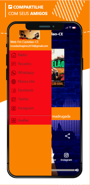 Radio Web Fm Castelao Screenshot 2