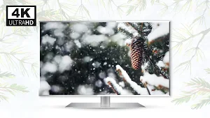 Winter Forest Screensaver Screenshot 1