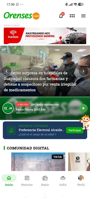 Orenses.com Screenshot 1