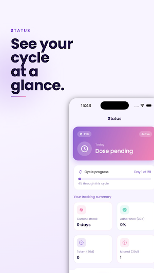 Birth Control Tracker Screenshot 1