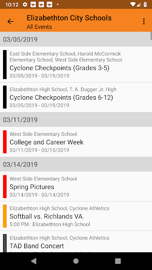 Elizabethton City Schools Screenshot 2