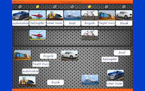 Transportation - Montessori Vocabulary Screenshot 1