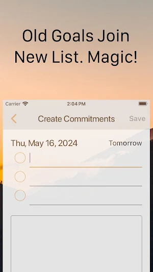 My Daily 3 Screenshot 2