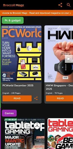 Broccoli Magz: Offline Reading Screenshot 1