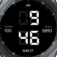 Minimal 69 Digital Watch Face