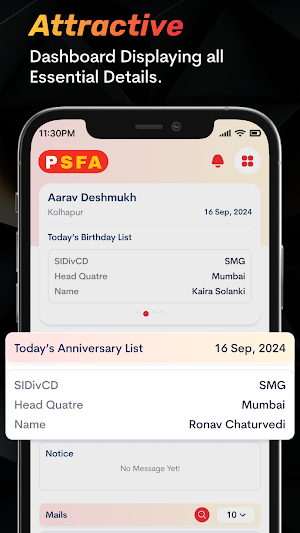 PSFA: SFA App for Field Force Screenshot 1