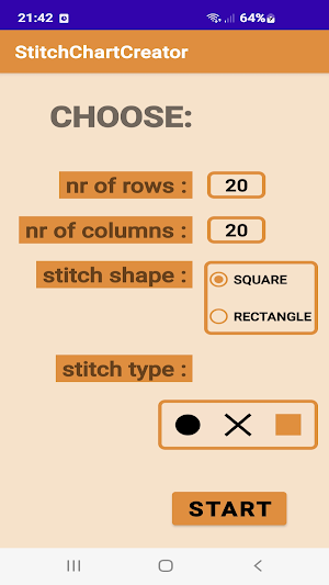 Stitch Chart Creator Screenshot 1
