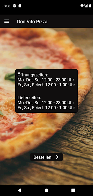 Don Vito Pizza Screenshot 1