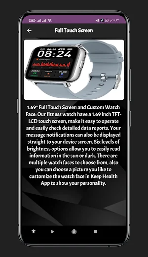 Molocy Q23 Smart Watch guide Screenshot 0