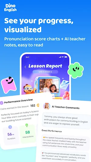 Dino English Screenshot 3