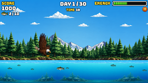 Eagle Simulator 2D: Eagle Game Screenshot 1