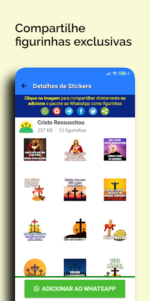 Figurinhas de Páscoa Screenshot 2