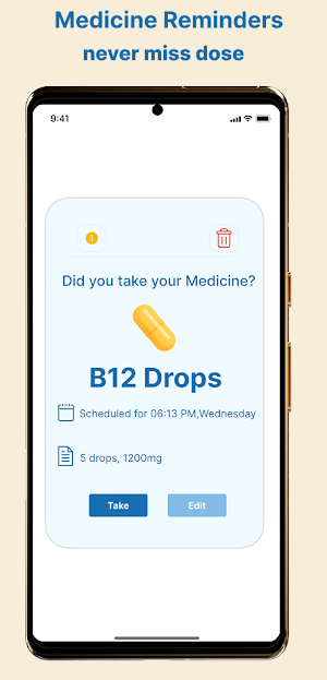 Pill & medicine reminder Screenshot 1