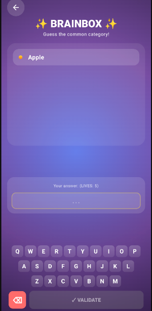 BRAINBOX Screenshot 2