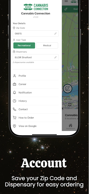 Cannabis Connection Delivery Screenshot 3
