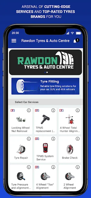 Rawdon Tyres & Auto Centre Screenshot 0