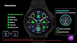 JW075 jwstudio watchface Screenshot 2