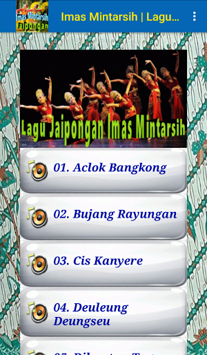 Lagu Jaipongan Imas Mintarsih Screenshot 2