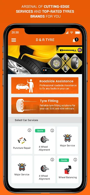 D & R TYRES Screenshot 0