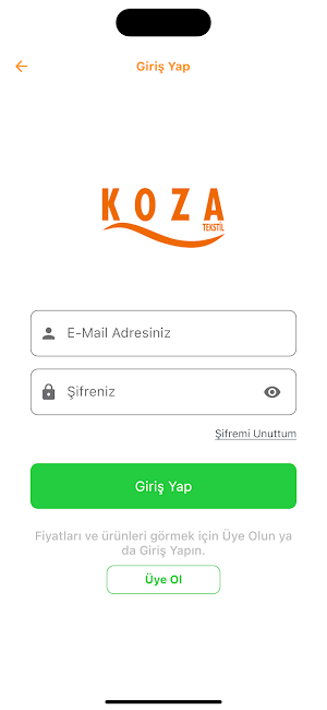 Koza Tekstil Screenshot 0