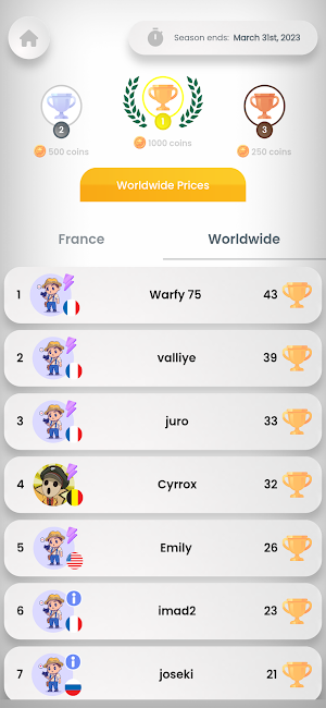 ChronoPhoto Trivia Puzzle Quiz Screenshot 3
