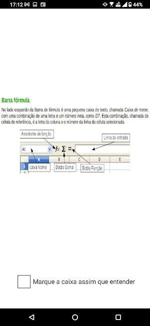 Planilhas eletrônicas Calc Screenshot 3